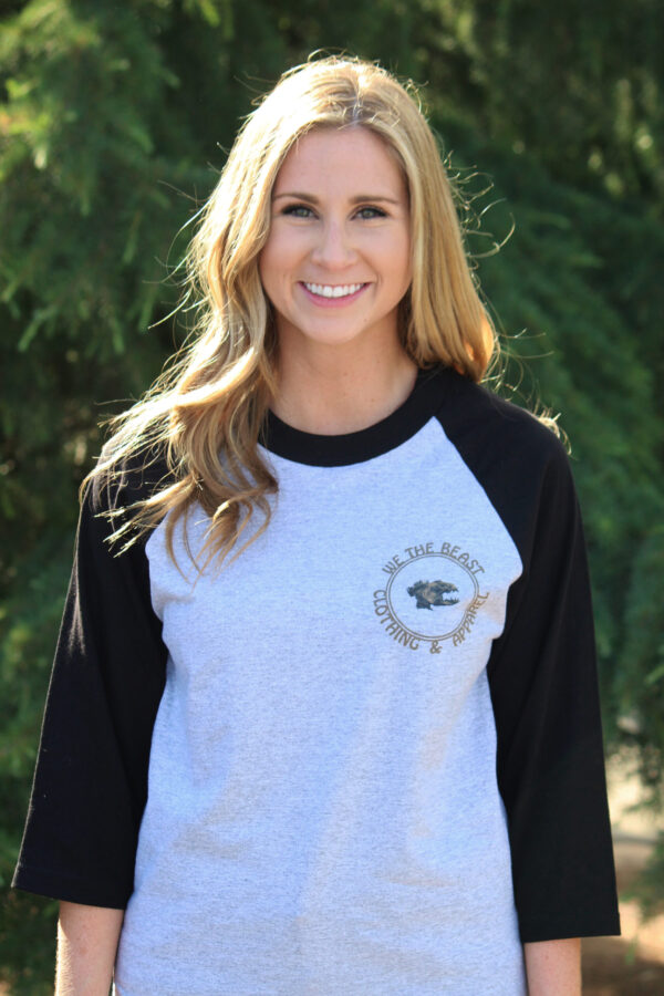 Wolf Eel Raglan (Black) - Image 3