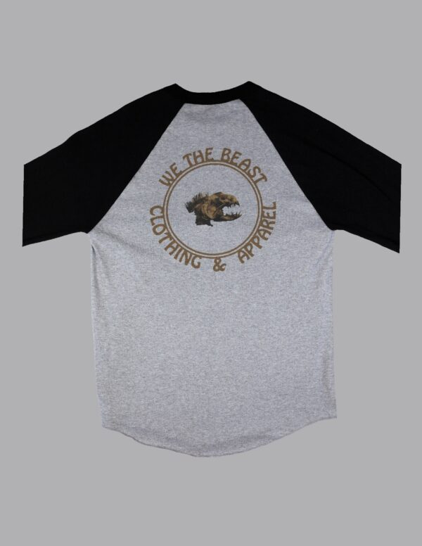 Wolf Eel Raglan (Black) - Image 2